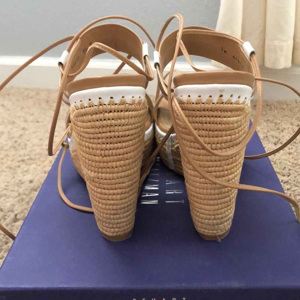 Stuart Weitzman Lace Up Espadrilles - image 3